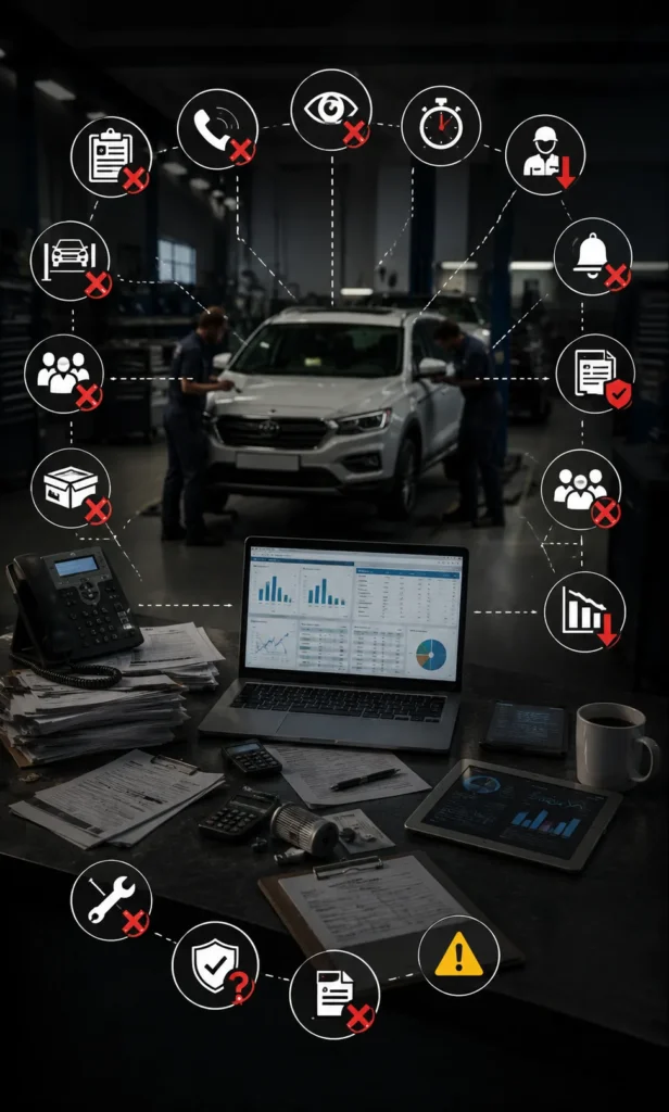 Common Workshop & Service Management Problems