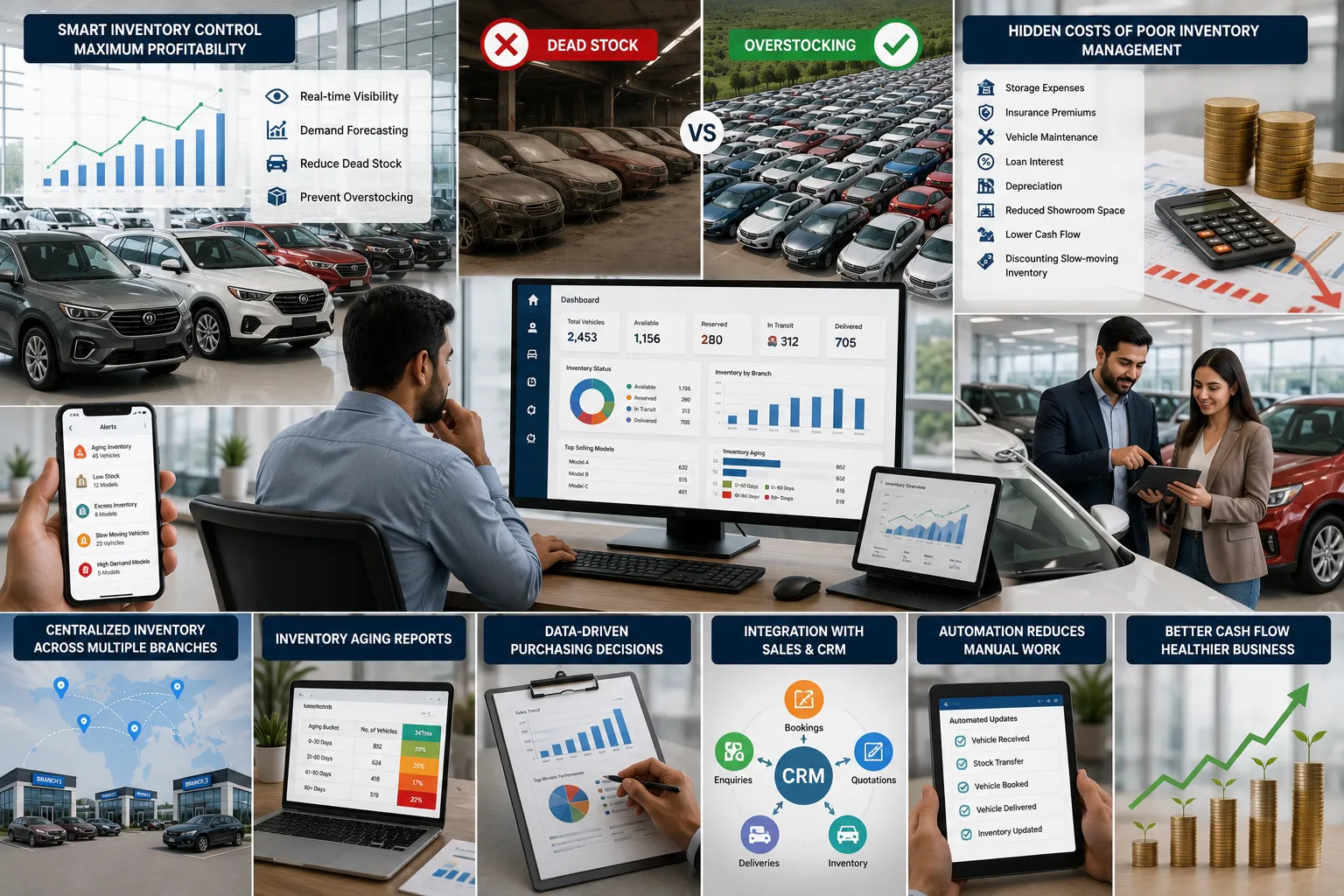 How Vehicle Inventory Management Software Reduces Dead Stock and Overstocking